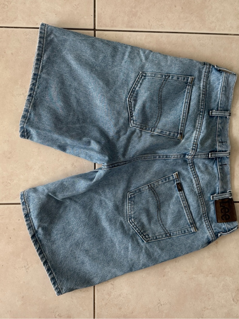 Lee Light Wash Jean Shorts Size 36